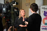 Press conference in Prague